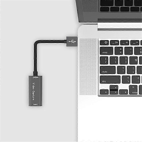 HDMI-kompatibelt til USB Video Capture Card Spilkameraoptager Livestreaming Webcasting
