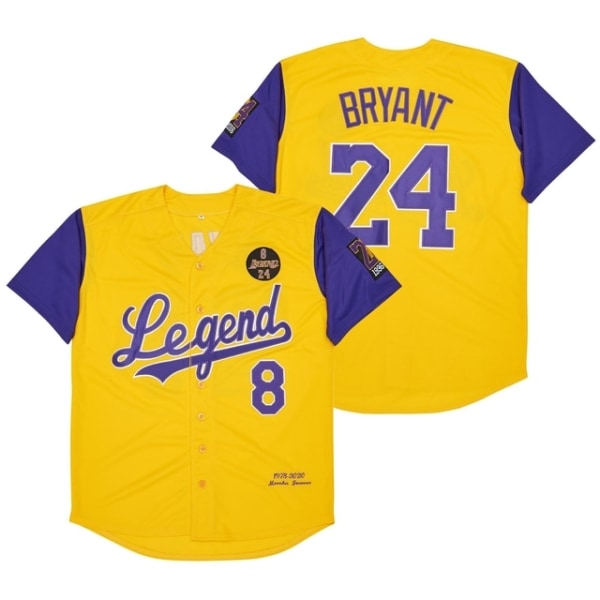 2023 World Baseball tröja BRYANT#24 tröja utomhus träningsoverall yellow 2XL