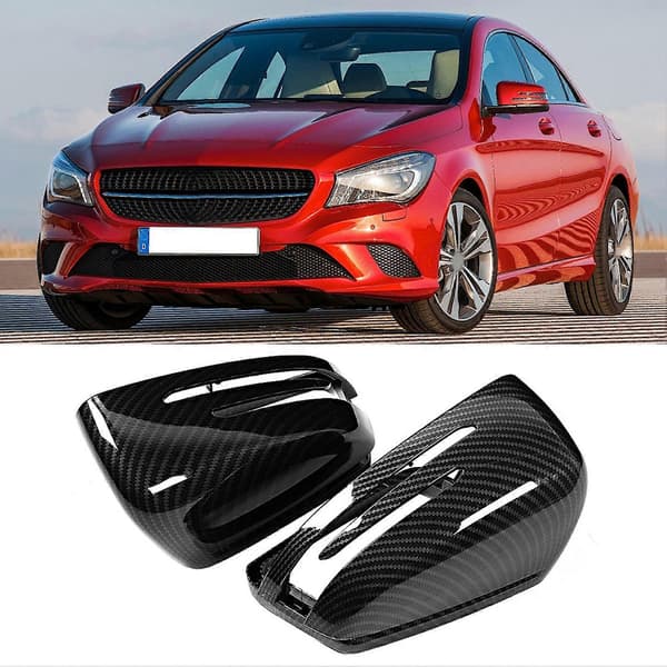 2 st Backspegelkåpa Passar Benz A-Klass W176 2012-2017