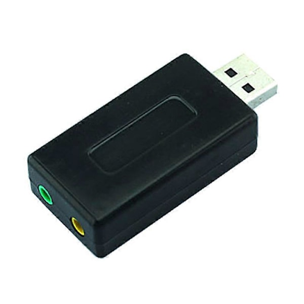 Kannettava USB 2.0 Ulkoinen Äänikortti Virtuaalinen 7.1 Kanavainen Stereo Audio Adapteri