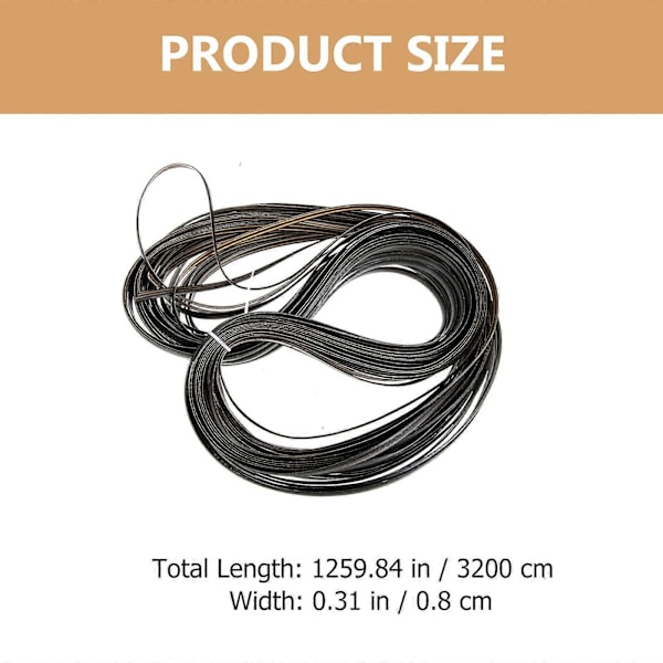 1 rulle plastikflet imitation rattan stole DIY materiale møbeltilbehør