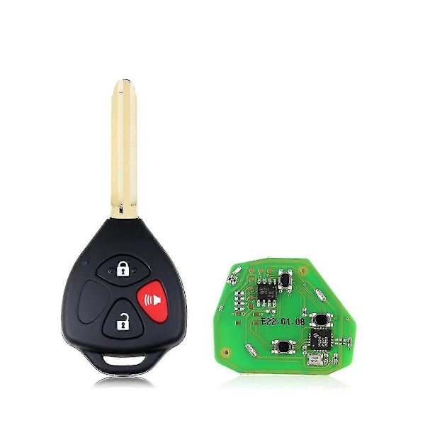 Xkto04en Universal Trådfjernkontroll Flip 3 Knapper For Stil For Vvdi Nøkkelverktøy 5 stk/lot