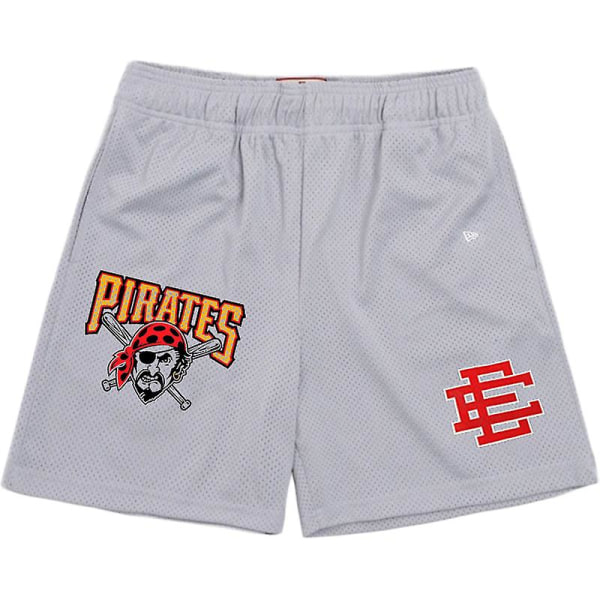 Eric Emanuel EE Basic Shorts för män gymshorts Board Shorts grey pirate 2XL