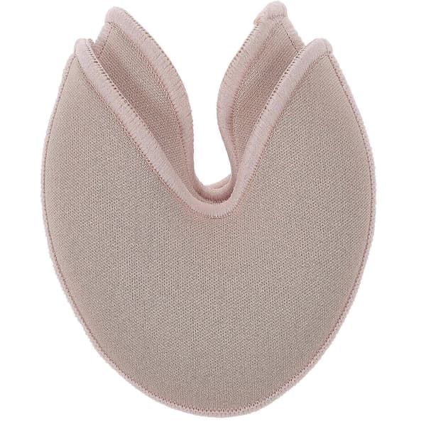 1 Par Fot Tåskydd Elastiska Tåhättor Dans Halvstrumpor Framfotskydd Dansfothandskar för Kvinnor 10x9.5cm