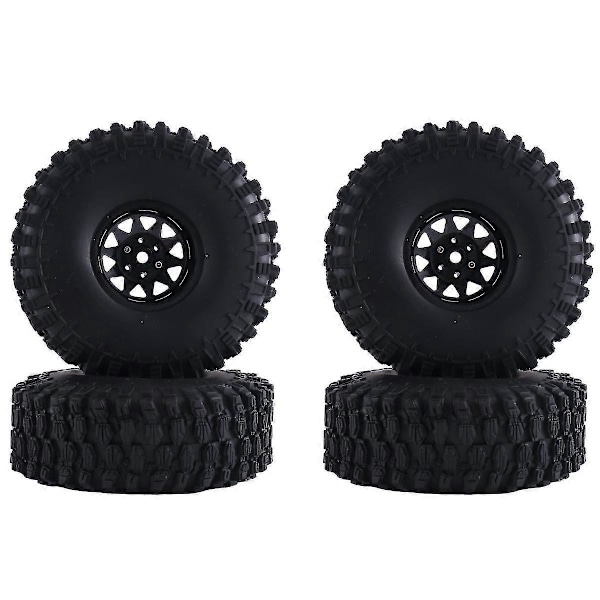 120mm Metall 1.9 Tum Beadlock Fälg Hjulnav Däck För 1/10 Rc Crawler Bil 4 Axial Scx10,3