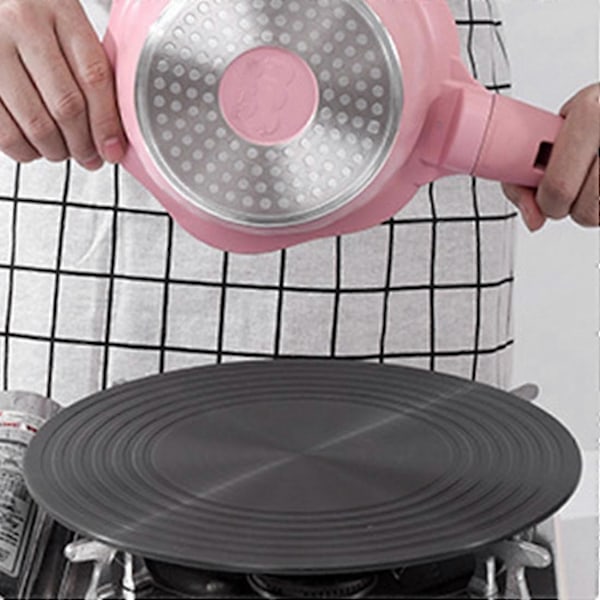 Gasskomfyrradiatoren Forhindrer Svie og Riper, Perfekt for Sakte Matlaging 28cm