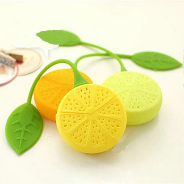 1 st Silikon Dryck Tekanna Tekopp Örtte Sil Sil Infuser Citronpåse