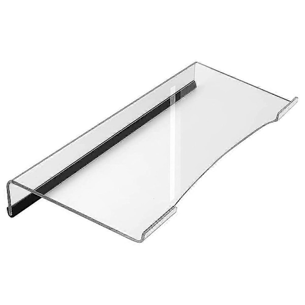 Akryl Tastaturholder, Akryl Helt Tiltet Datamaskin Tastaturholder Klar Tastatur Stativ For Ergonomi