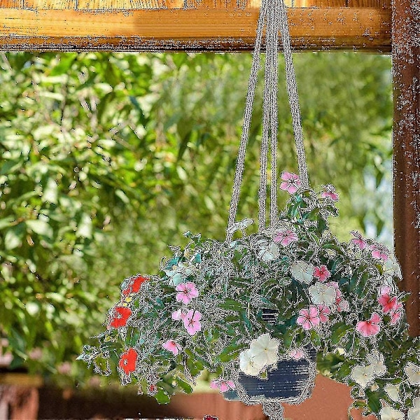 6 stycken hängande korgar, Hängande korg, Blomkruka Hängande Växtställ Hängare