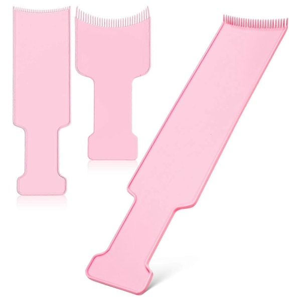 3 st Balayagebrädor Highlight-kam Balayage Hårfärgningskit Hårhighlightingkit Hårfärgningsverktyg