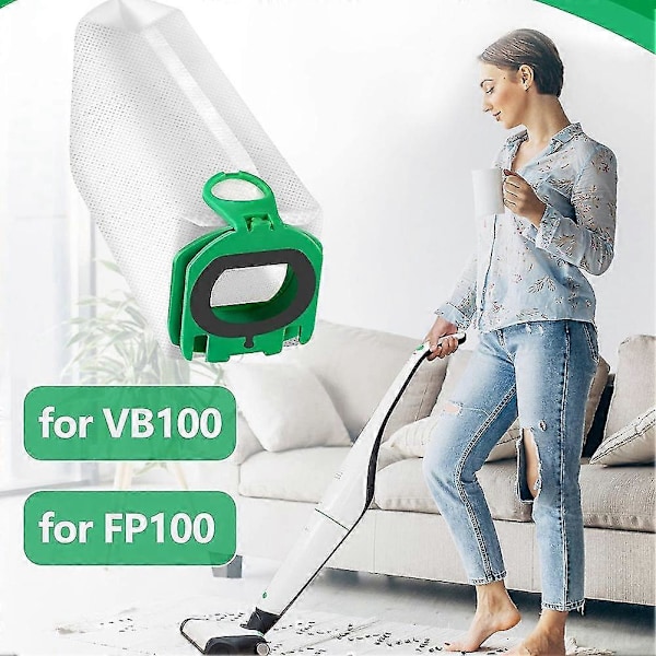 Erstatningsposer S D for Vorwerk Kobold Vb100 Fp100 støvsugertilbehør støvsugerposer