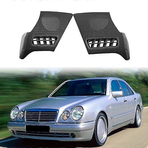 Bil Instrumentbræt H+v Side Ventilationshætte Højttalergitter Dækning Til W210 E-klasse E320 E430 E55 1996-2002
