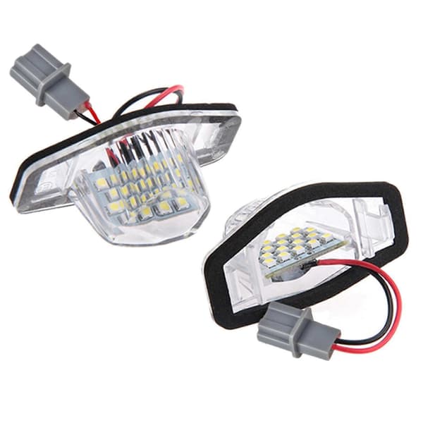 6x Fejlfri LED Nummerpladelys til Fit Jazz Odyssey