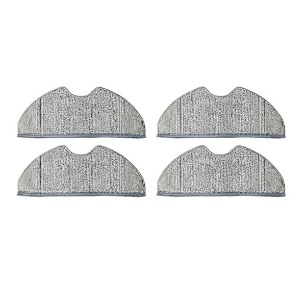 4 stk. vaskbare mikrofiber moppekluter for 360 S5 S7 robotstøvsuger erstatningstilbehør