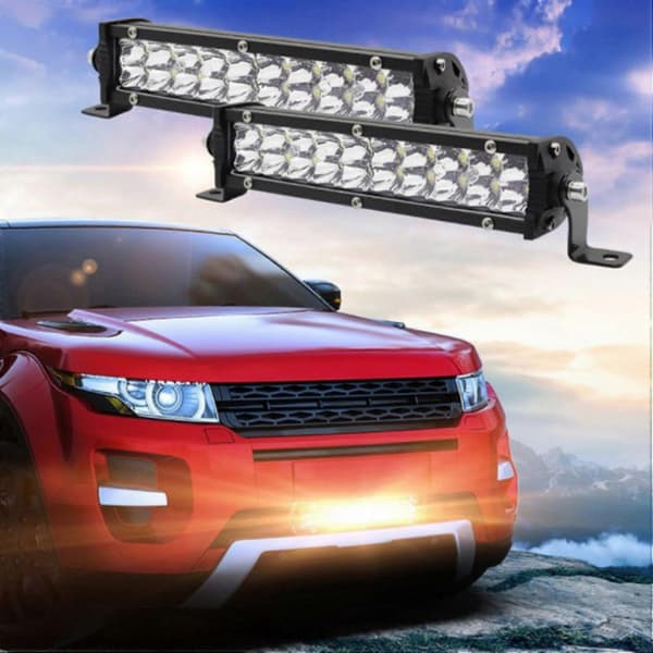 Offroad LED Lysbar 60w DRL Tåkelys Kjørelys LED Arbeidslys Off Road LED Hovedlykt For Lastebil Bil