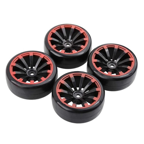 4st 1/10 12mm Hex Däck Fälgar D Bil För I Rc 1:10 On Car C