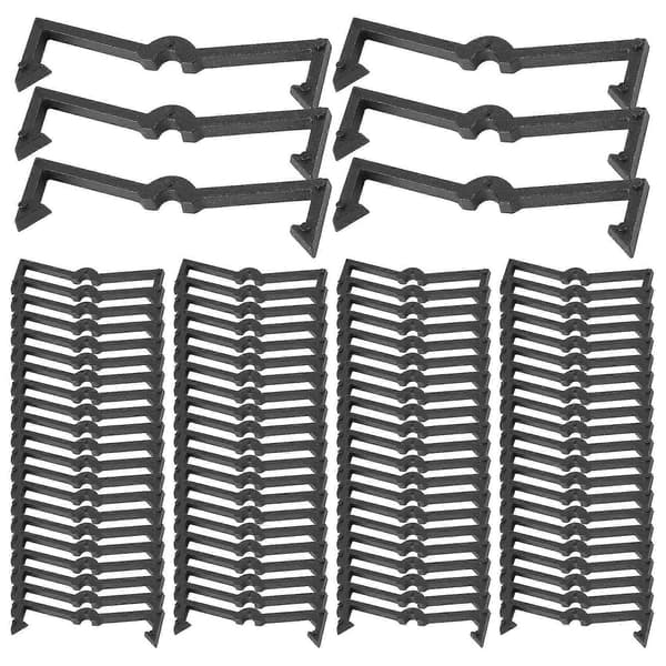 100 Stk. Plast Pegboard Krok Lås Pegboard Display Krok Oppbevaringsstativ