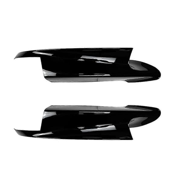 För 3-serie E90 E91 E92 E93 M3 2006-2013 Främre Stötfångare Läpp Vinkel Diffusor Splitter Spoiler Skydd Blank Svart