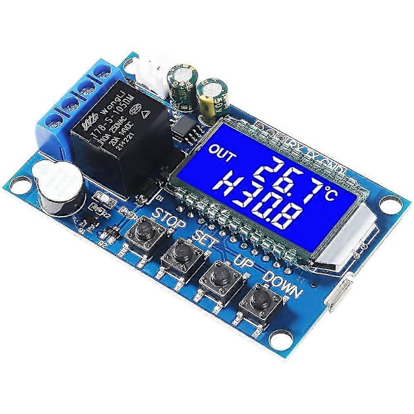 Xy-t01 6-30v 24v Elektronisk Temperaturmodul -50c Till C Digital Temperatur Con
