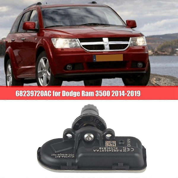 68239720ac Däcktrycksövervakningssystem Trycksensor Bil För Ram 3500 2014-2019