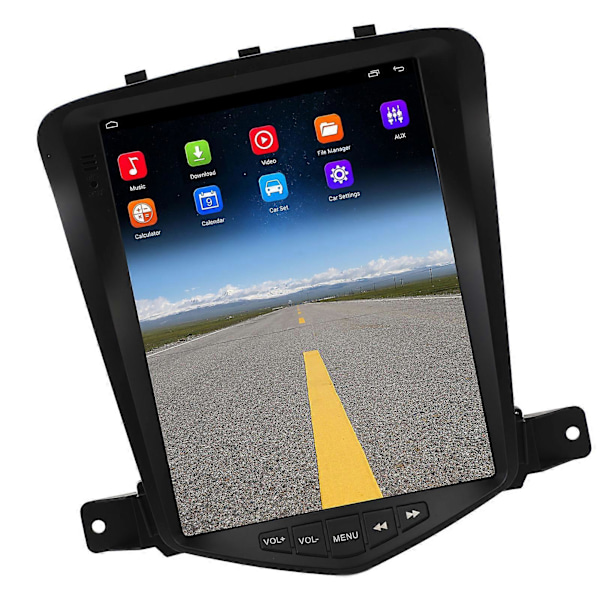Bilstereo 9,7 tum HD Touchskärm för Android 12 GPS-Navigation Trådlös Carplay Passar för Cruze 2008 till 2012