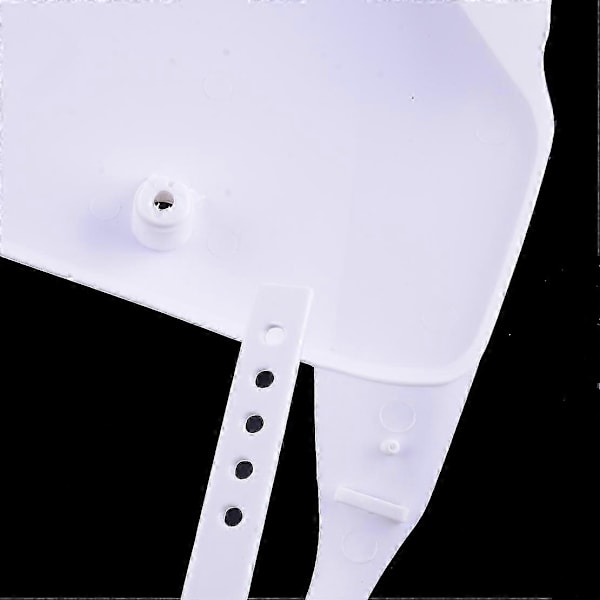 Hvid Motorcykel Frontnummerplade Passer til Honda CRF150F CRF230F 2003 2004 2005 2006 2007 2008 2009 2010 2011- FNP-09-WT