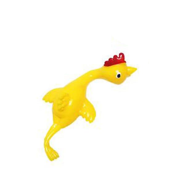 Gummikylling Spennkylling Flygende Kylling Slengere Elastisk Julegave Leke