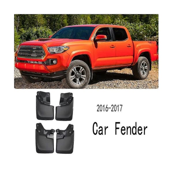 Bil Mudflaps Sprutbeskyttere Pickup Mudguards Tilbehør For 2016-2017