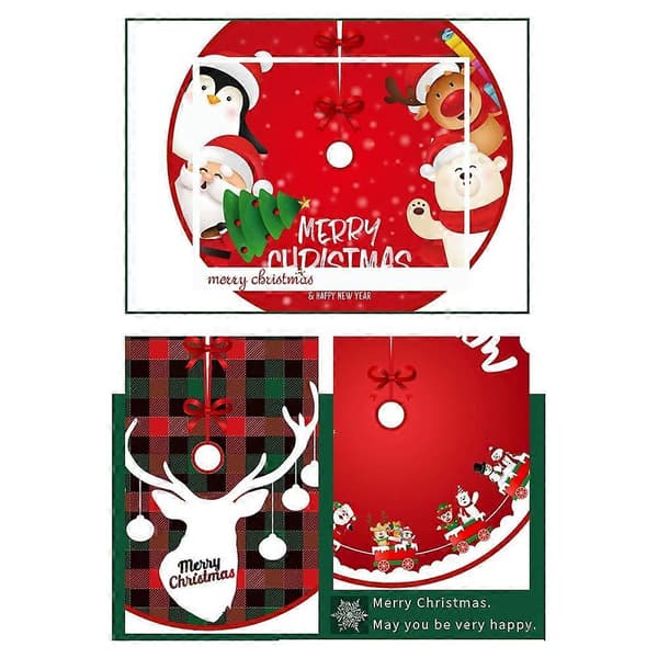 Julgransmatta Utomhus Jul Golvmatta Skydd Heminredning, H