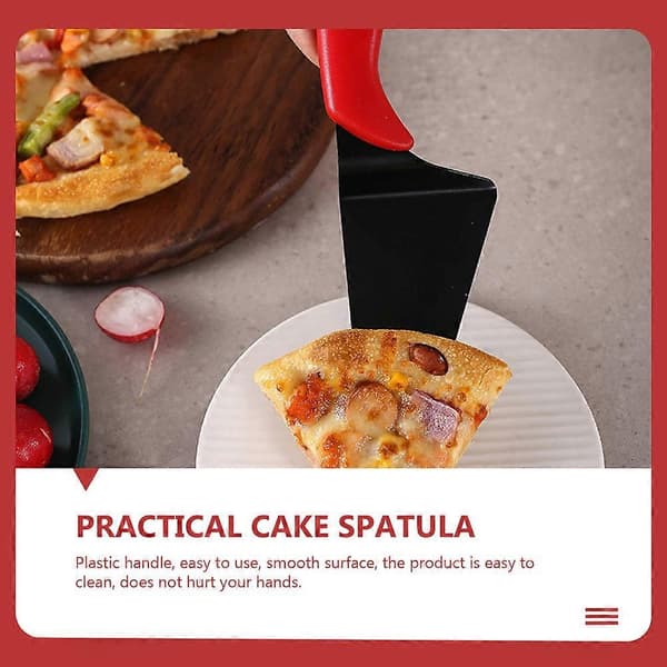 Kake server for husholdninger Rustfritt stål Pizza Spade Praktisk Kake Spatel Bryllupskake Spade