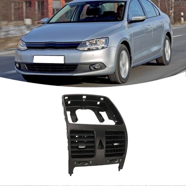Front Dashboard Luftventil 1K0819728 Slitesterk Sentral AC-ventil for RABBIT/R32 2006-2009