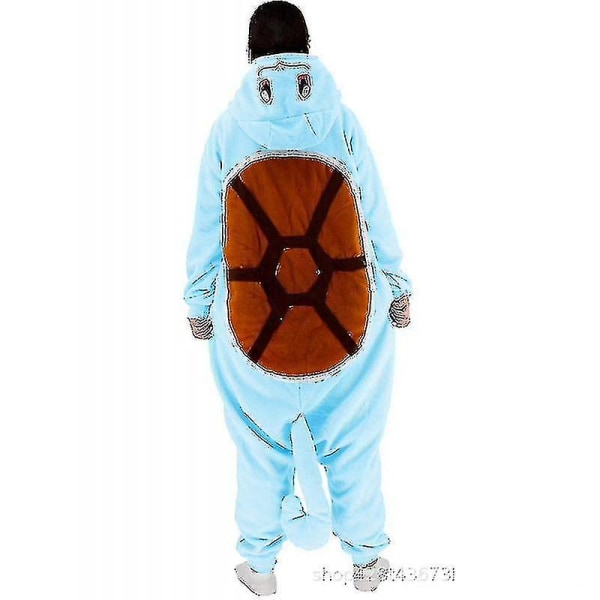 Squirtle Costume Helkroppspyjamas Halloween Jul Onesie XL