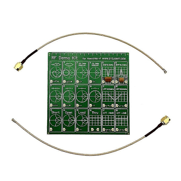 Rf Demo Kit Nanovna-f Rf Testkort Ham Vektor Nätverkstest