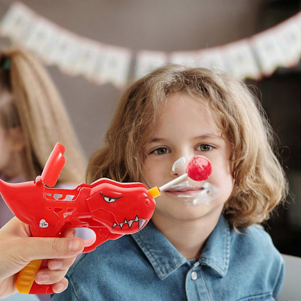 2 st Godis Launcher Leksak Lollipop Förvaringsleksak Rolig Leksak Födelsedagspresent för Barn