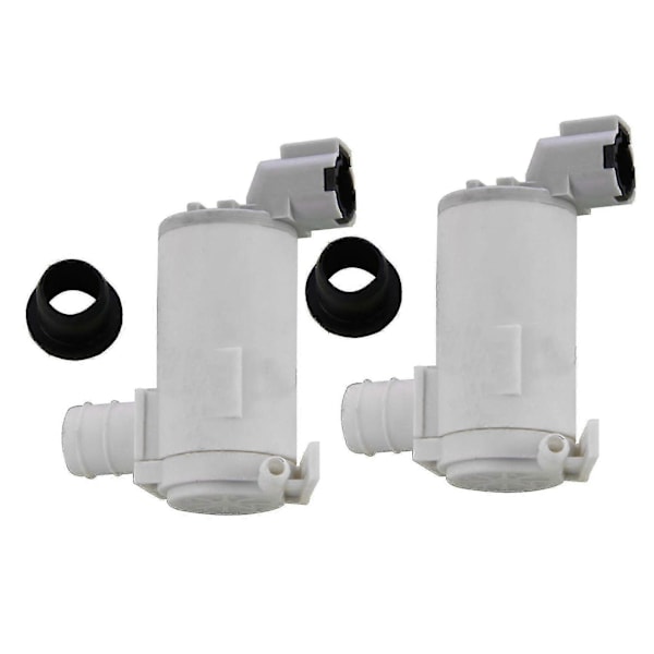 2 stk. Vindusspylerpumpe Motor Foran Bak For Patrol Y61 1998-2004 Iv 4