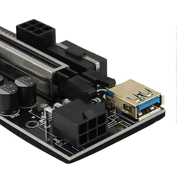 Ver010s Usb3.0 Pci-e Riser Ver010 Plus Express 1x 4x 8x 16x Extender Pcie Riser Adapterkort Sata 6