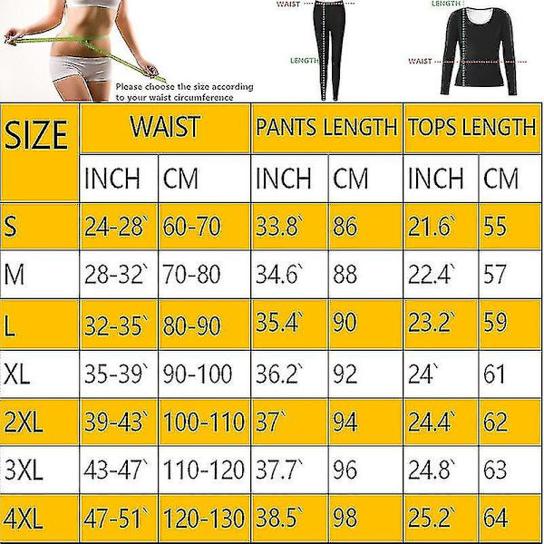 Tflycq Sömlösa bastudräkter för kvinnor, kroppsformare, fitnessleggings, midjetränare, bantningströjor, shapewear-set Pants and Shirt M