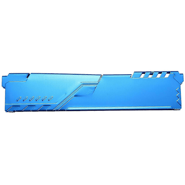 2x Aluminium Kjøleribbe Radiator For Amd Intel Stasjonær Ddr Ddr2 Ddr3 Ddr4 Ram Minne Kjøler