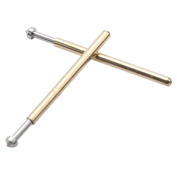 100 stk. P75-e2 Probe Pogo Pin 1.m Konisk 1.0mm Fingerbøl