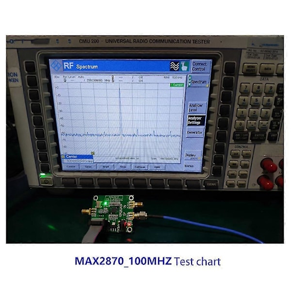 Max2870 23.5-6000mhz Spektrum Signal Kilde Spektrumanalysator Usb 5v Drevet Rf Frekvensdomene An