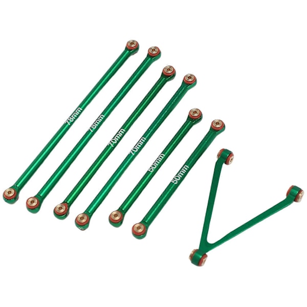 CNC Chassis Link Rod Linkage Sett For Axial Scx24 Axi00005 Gladiator 1/24 Rc Crawler Bil Oppgraderingsdel