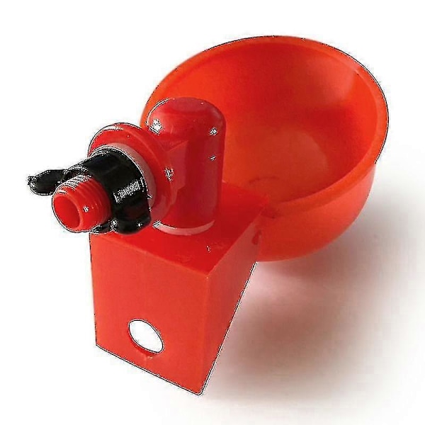 6/12 st Automatiskt Dricktråg för Fjäderfä för Kyckling Anka Plast Kyckling Drickkopp Fjäderfä Vattendispenser (Ruipei)