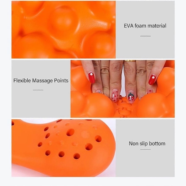 Triggerpunkt Massageredskab Reducerer Ømhed EVA Shiatsu Myofascial Udspænding Nakke Skulder Massager
