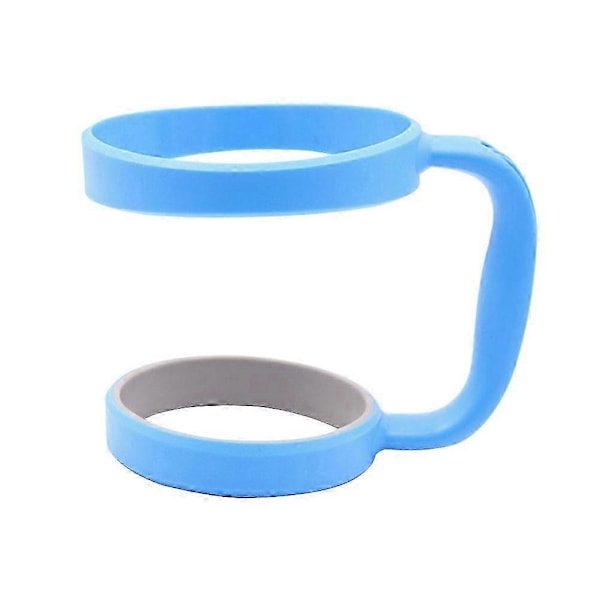 30 oz Tumbler Håndtak Rustfritt Stål Ølkrus Håndtak Oppgradering Sklisikker Justerbar Reisekrus Håndtak (Himmelblå)