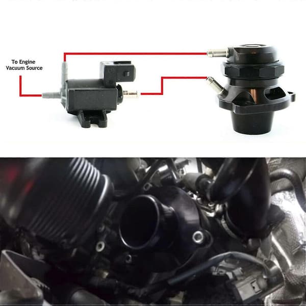 Blow Off Ventil Kit Motor Integreret Trykaflastningsventil Kit Til - N20 2.0t