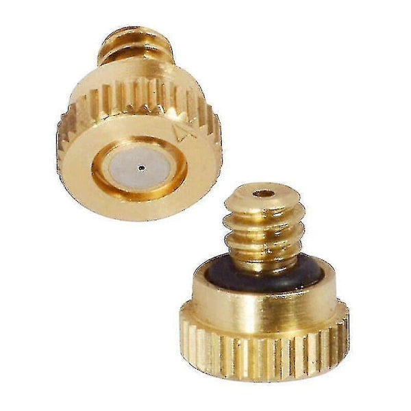 20-pack Mässingsmunstycken för dimspridning, Kylsystem Atomizers 0,3 mm Munstycke