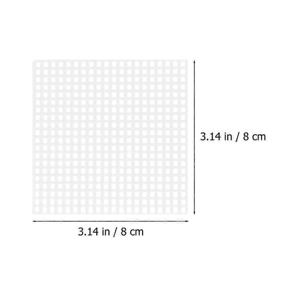 25 st Mesh Plast Canvas Ark Korsstygn Sömnad Plast Canvas Ark