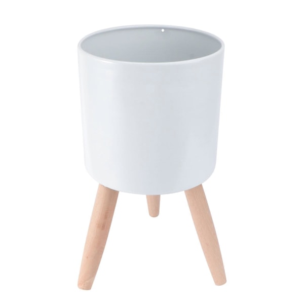 Blomsterpotte i jernkunst Blomsterpotte Potteplante Stativ Holder Display Rack Planter