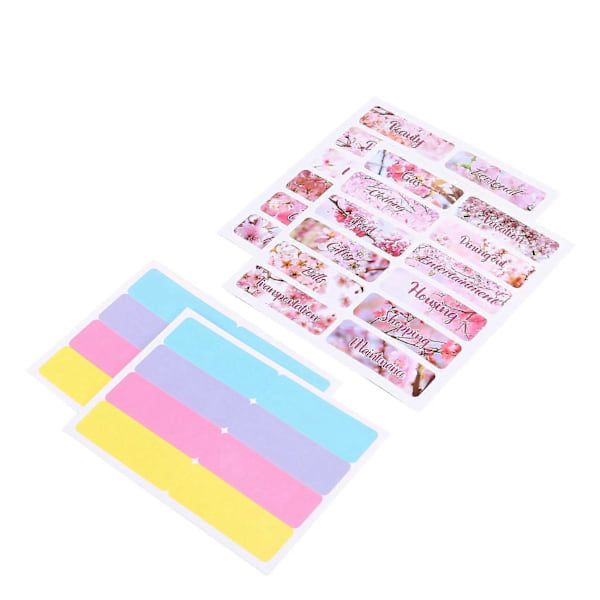 A6 PU Læder Binder Budget Planner Organizer, Med Budgetark, Lynlåslommer, Opsparing Kontant Kuvert