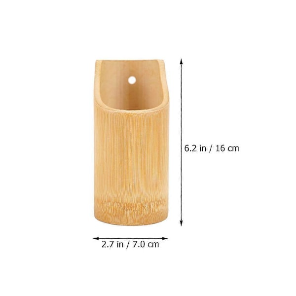 Bambus Spisepindeholder Bestik Organizer Spisepinde Afløbsholder Bambus Redskabsholder